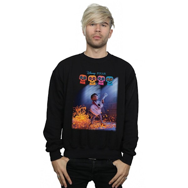 Disney Herr Coco Miguel Spelar Gitarr Sweatshirt 4XL Svart Black 4XL