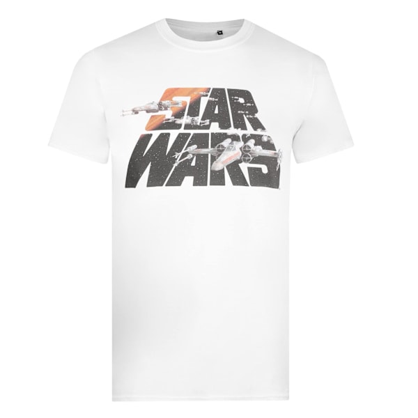 Star Wars Herr Signatur T-Shirt 3XL Vit White 3XL