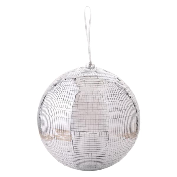 Diskokakelhängande dekoration - Stor discokula One Size Silver Silver One Size