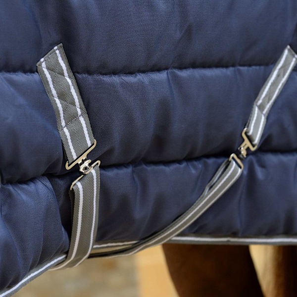 Weatherbeeta Comfitec PP II Combo Neck Channel Quilt Heavyweigh Dark Blue/Grey/White 7´ 3