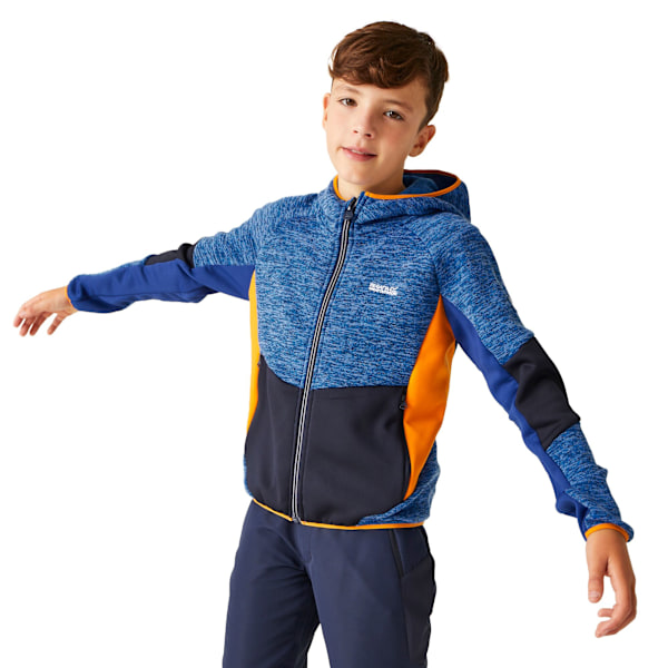 Regatta Barn/Barn Dissolver VIII Full Zip Fleece Jacka 11 Oxford Blue/Navy/New Royal 11-12 Years