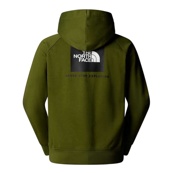 The North Face Herr Never Stop Exploring Bomullströja med huva Woodland Green S