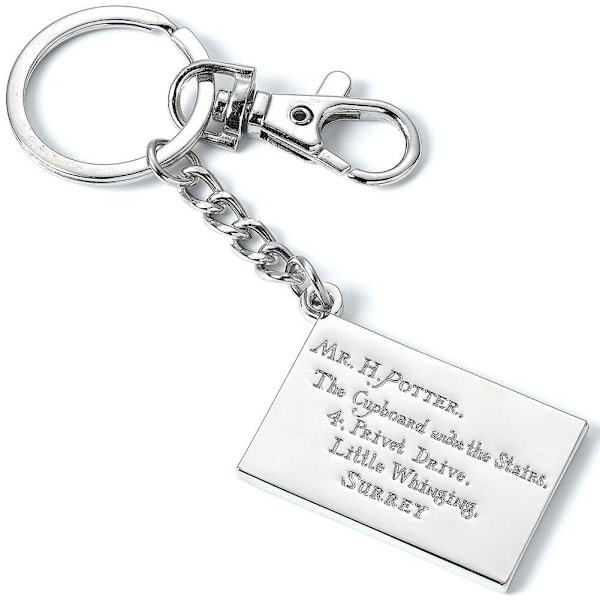 Harry Potter Brev Charm Nyckelring One Size Silver Silver One Size