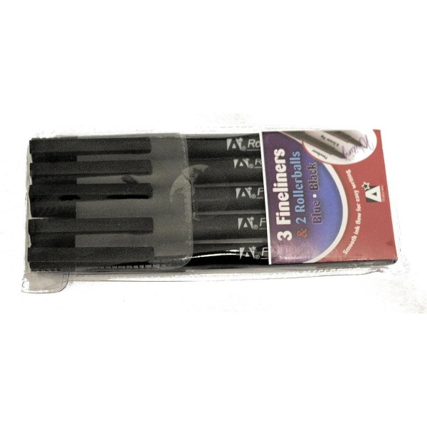 Anker International Pen Set (Förpackning om 5) One Size Svart Black One Size