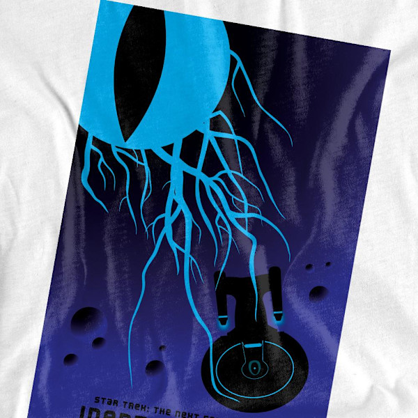 Star Trek Unisex Vuxen The Next Generation Säsong 4 Avsnitt 18 White L