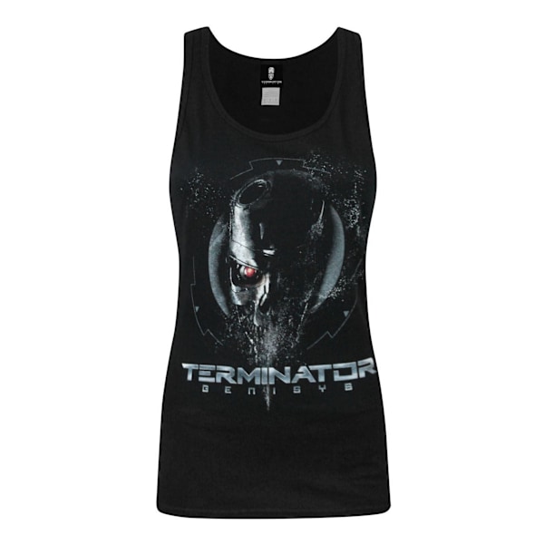 Terminator Dam/Kvinnor Genisys Endoskelett Väst S Svart Black S