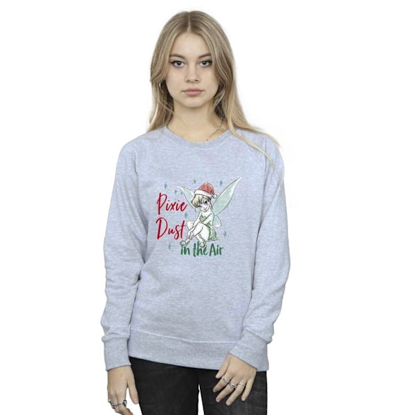 Disney Dam/Kvinnor Tinker Bell Pixie Dust Sweatshirt S Sport Sports Grey S