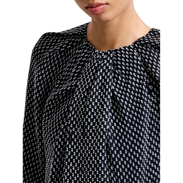 French Connection Dam Stacey Blus 10 UK Svart Black 10 UK
