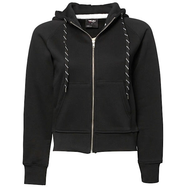 Tee Jays Dam/Kvinnor Full Zip Hooded Sweatshirt 2XL Svart Black 2XL
