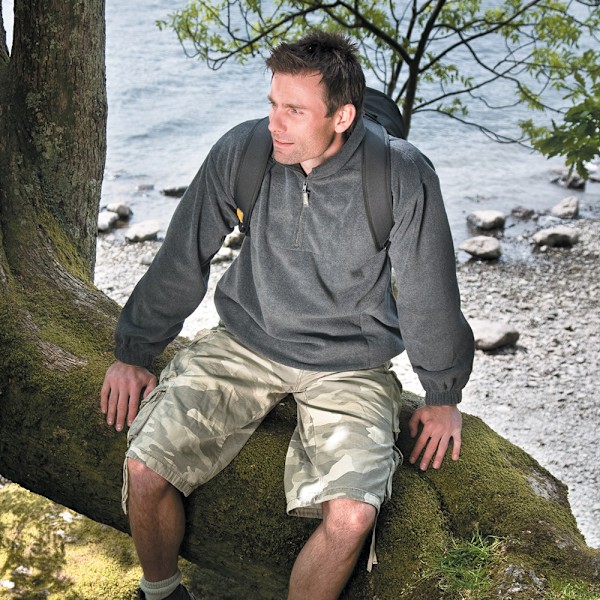 Result Oforet Active 1/4 Dragkedja Anti-Pilling Fleece Top 2XL Oxfor Oxford Grey 2XL