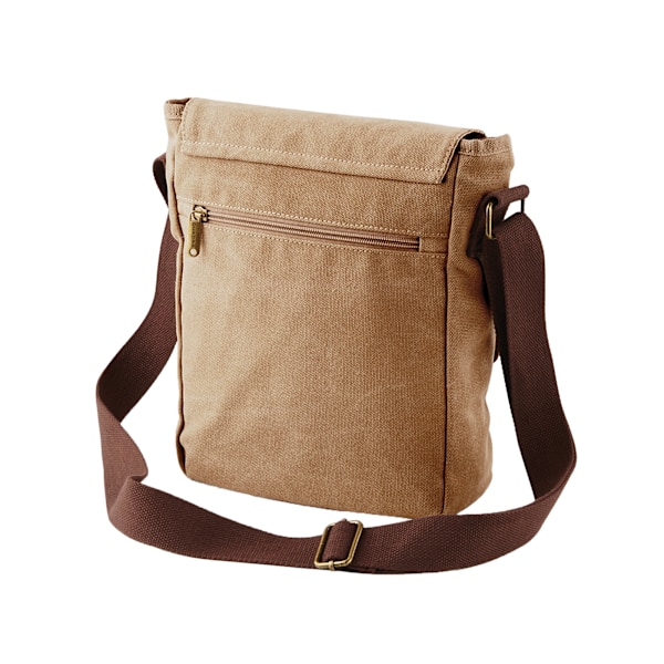 Quadra Canvas Reporter Bag One Size Sahara Sahara One Size