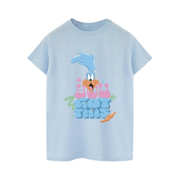 Looney Tunes Mens Roadrunner You Got This T-Shirt XL Baby Blue Baby Blue XL