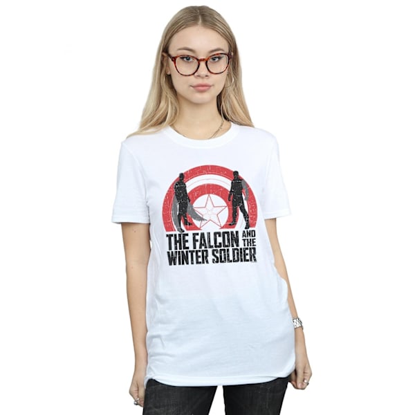 Marvel Womens/Ladies The Falcon And The Winter Soldier Shield S White 3XL