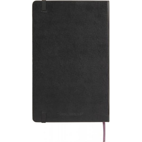 Moleskine Classic Pocket Hard Cover Plain Notebook One Size Sol Solid Black One Size