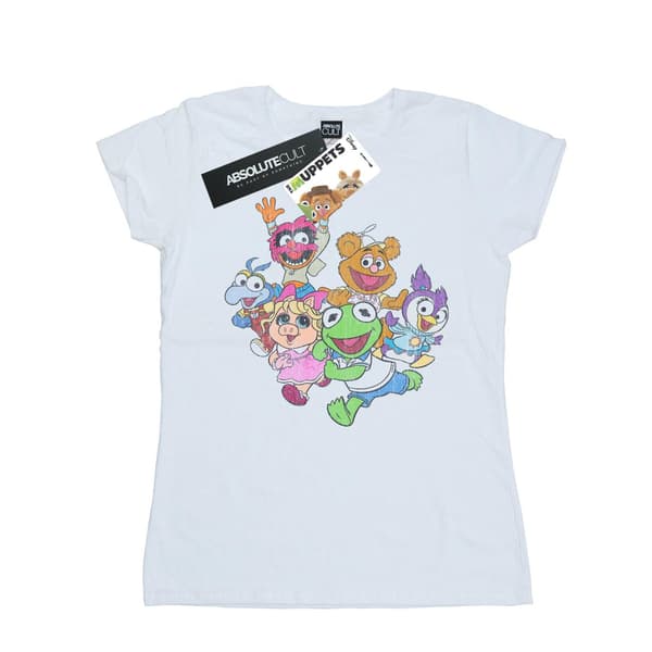 Disney Dam/Dam The Muppets Muppet Babies Colour Group Bomullströja White L