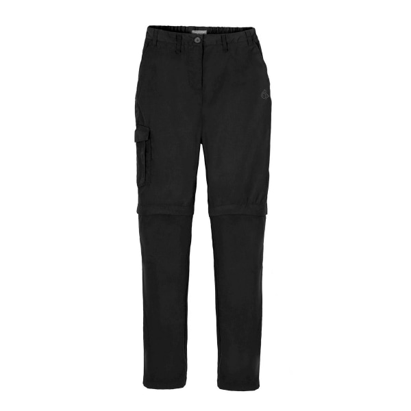 Craghoppers Womens/Ladies Expert Kiwi Convertible Trousers 18 U Black 18 UK L