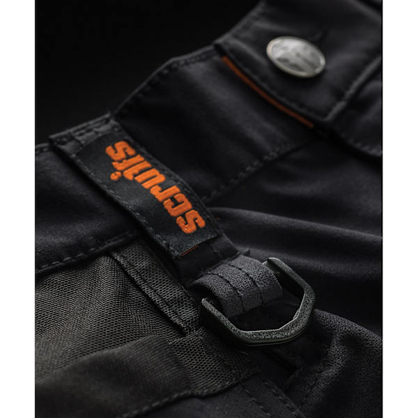 Scruffs Pro Flex Plus Holster Pocket Byxor 40R Svart Black 40R