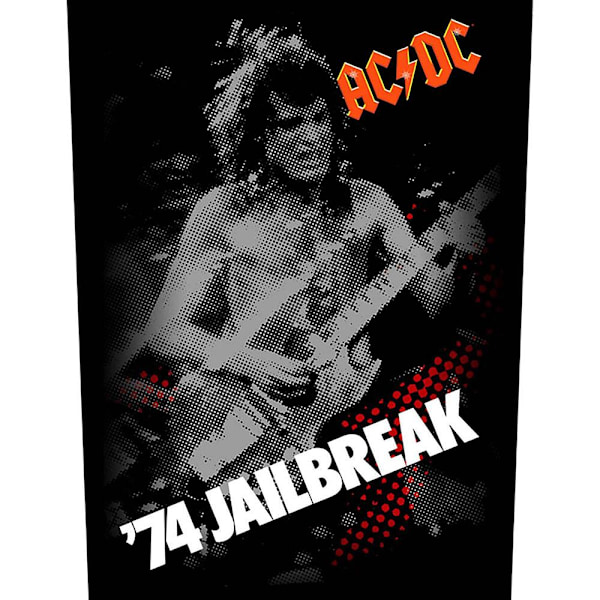 AC/DC 74 Jailbreak Patch One Size Svart/Vit/Orange Black/White/Orange One Size