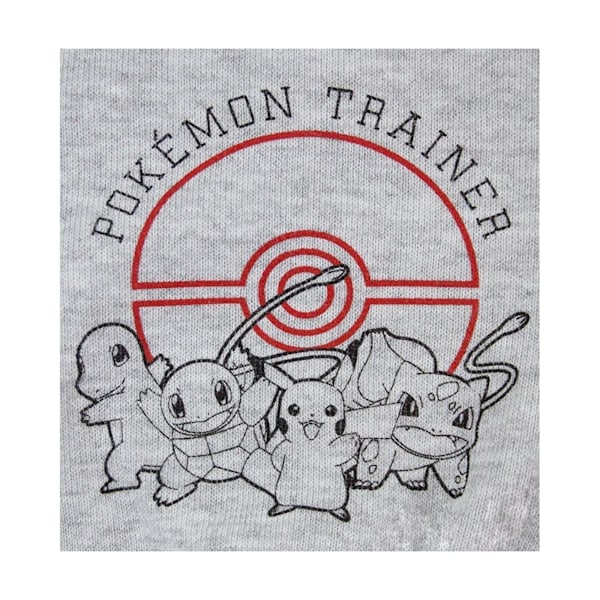 Pokemon Boys Trainer Academy Joggingbyxor 13-14 år Grå Grey 13-14 Years
