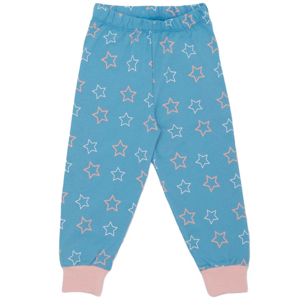 Cocomelon Pyjamas med långa ärmar för flickor 4-5 år Rosa/Blå Pink/Blue 4-5 Years