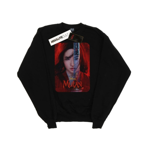 Disney Womens/Ladies Mulan Movie Poster Sweatshirt XL Svart Black XL