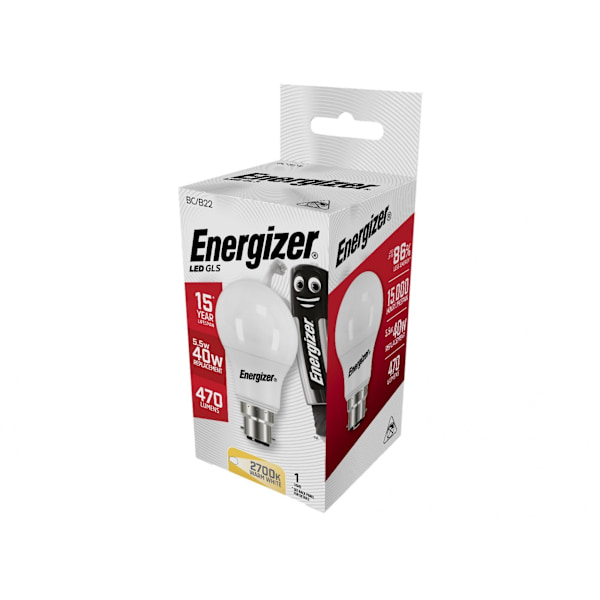 Energizer LED Opal Gls Ej Dimbar Lampa BC (B22) 470 lumen 5.6 Multi Colour BC (B22) 470 lumen 5.6W