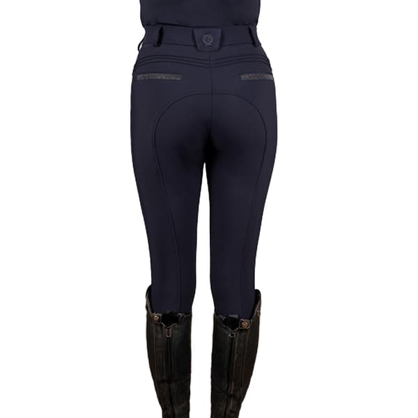 Coldstream Dam/Dam Hamilton Glittriga Ridbyxor XL Marinblå Navy XL