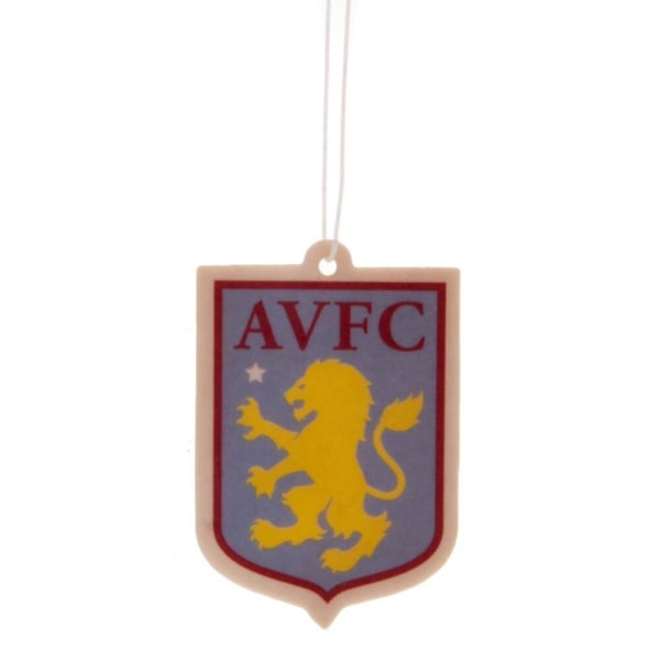 Aston Villa FC Crest Luftfräschare One Size Claret Red/Yellow/B Claret Red/Yellow/Blue One Size