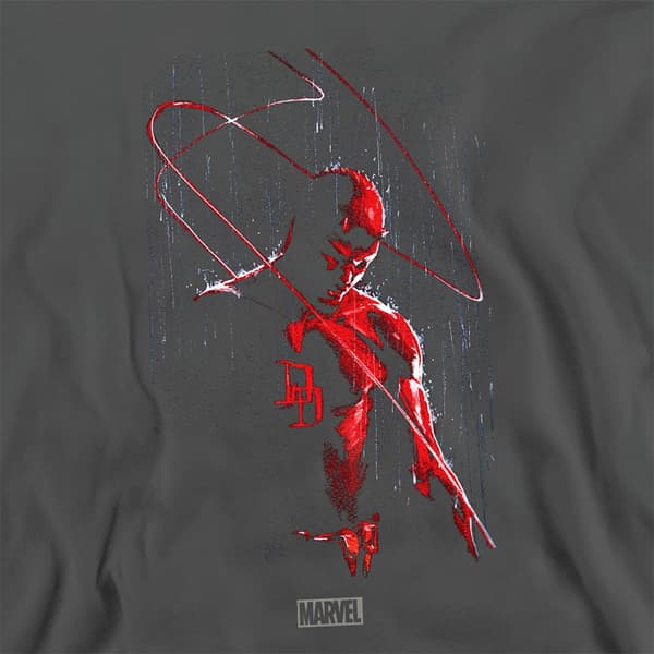Daredevil Unisex Vuxen Regn Tröja S Kolgrå Charcoal S