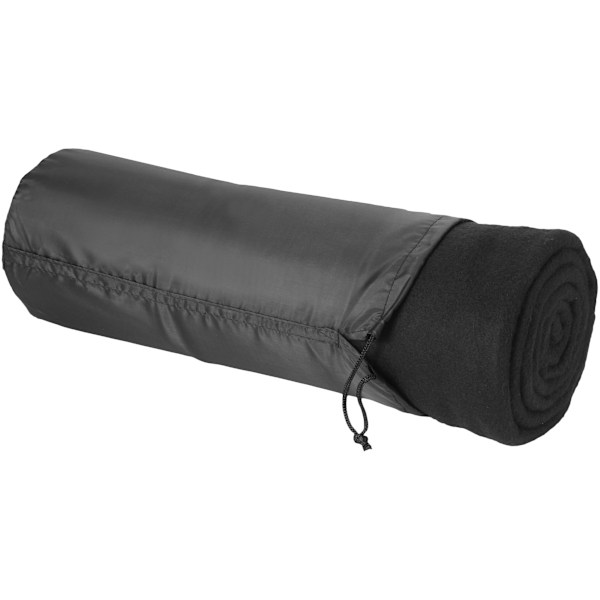 Bullet Huggy Filt And Pouch 150 x 120 cm Solid Black Solid Black 150 x 120 cm