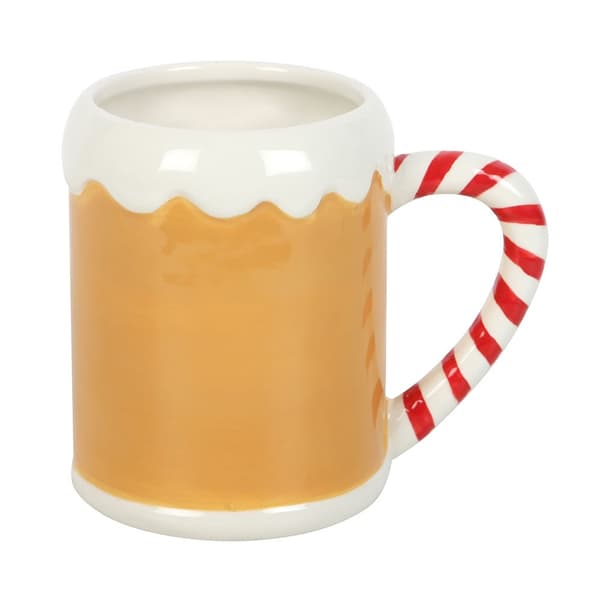 Something Different Pepparkakshus Mugg One Size Gul/Röd/Vit Yellow/Red/White One Size