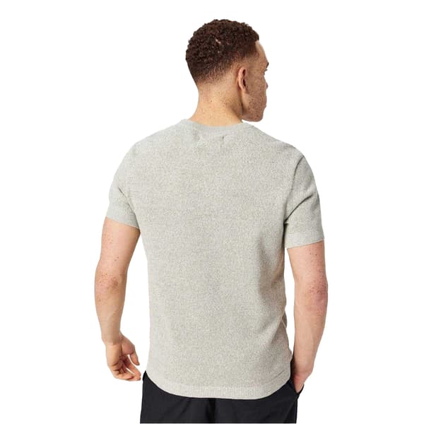 Jack Wills Herr Broderad Crew Neck Regular T-shirt S Silver Silver Sage S