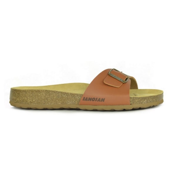 Sanosan Dam/Dam Malaga Sano Sandaler 5 UK Brun Brown 5 UK