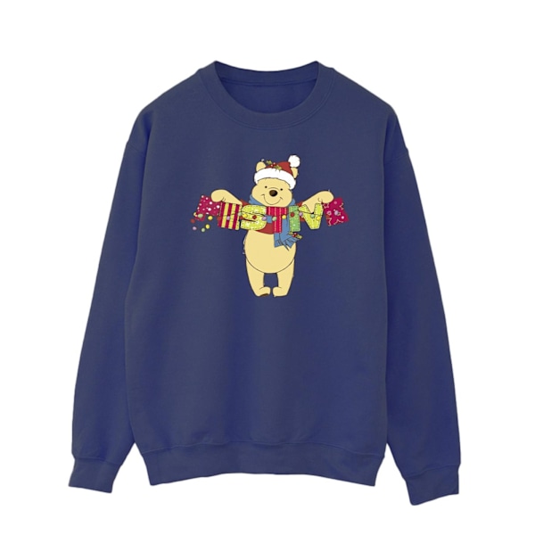 Disney Herr Winnie The Pooh Festlig Sweatshirt S Marinblå Navy Blue S