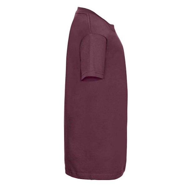 Jerzees Schoolgear Barn/Barn Classic Plain Ringspun Bomull Burgundy 11-12 Years