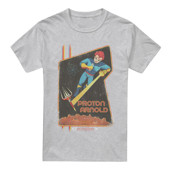 Scorpion Herr Proton Arnold Poster T-Shirt 4XL Sport Heather Sport Heather 4XL