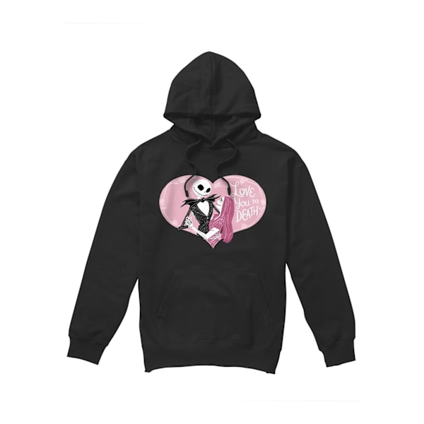 The Nightmare Before Christmas Herr Love You To Death Alla Hjärtans Dag Black L
