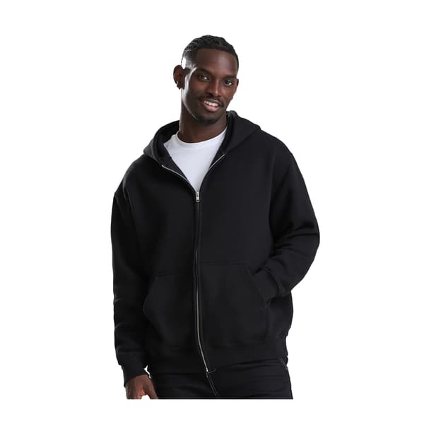 Awdis Herr Vision Heavyweight Full Zip Hoodie S Deep Black Deep Black S