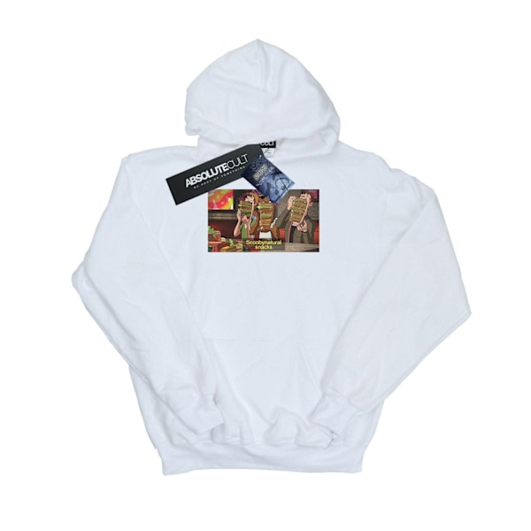 Scoobynatural Dam/Kvinnor Övernaturliga Snacks Hoodie M Vit White M