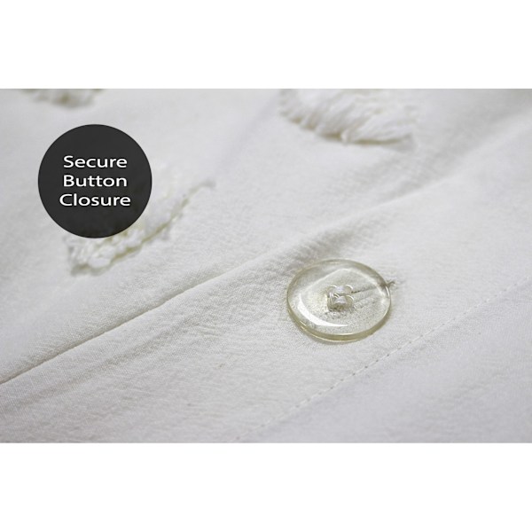 Linen House Haze Påslakan Set Enkelsäng Vit White Single