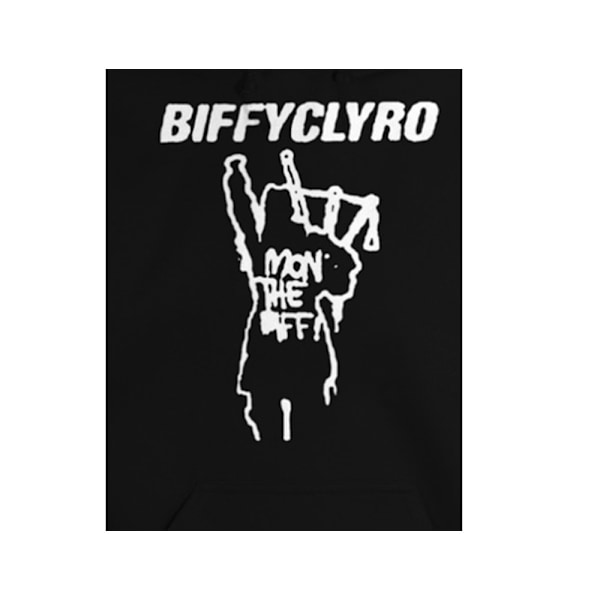 Biffy Clyro Unisex Vuxen Mon The Biff Hoodie L Svart Black L