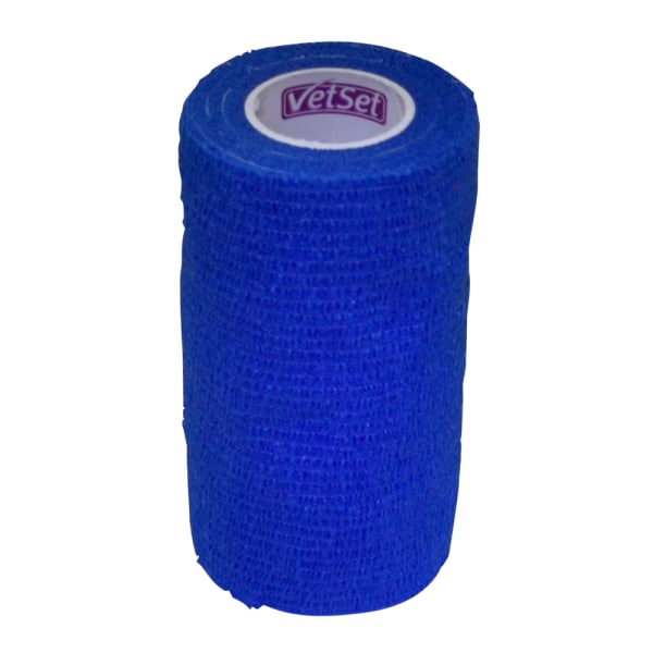 WrapTec Cohesive Bandage 100mm Blå Blue 100mm
