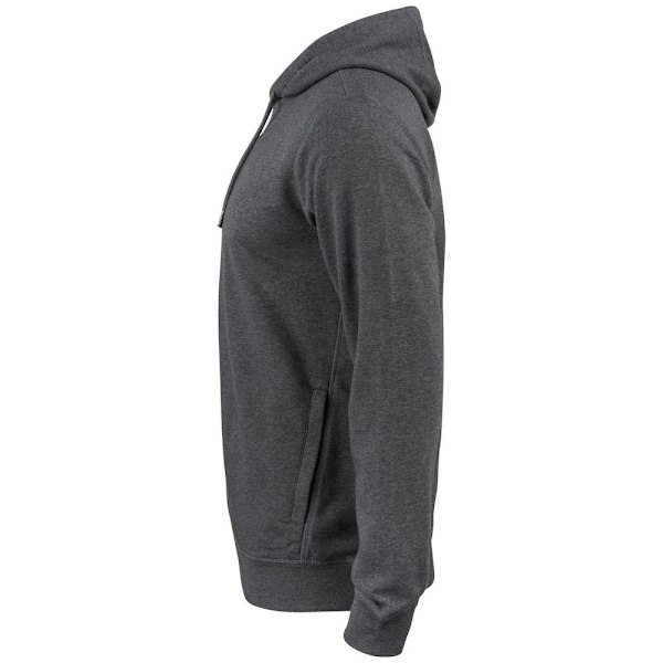 Clique Premium Melange Hoodie för Herr L Antracit Melange Anthracite Melange L