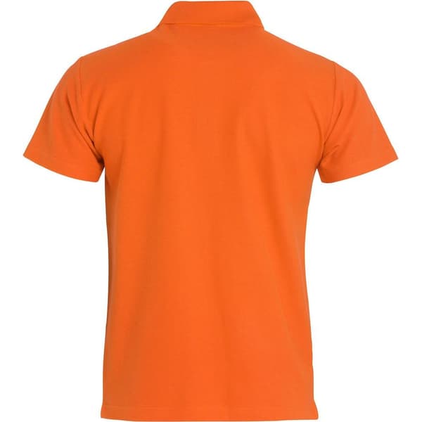 Clique Herr Basic Pikétröja L Blodapelsin Blood Orange L