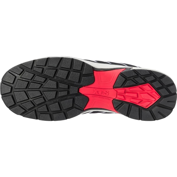 Albatros Twist Low Lace Up Säkerhetssko 7 UK Svart/Röd Black/Red 7 UK