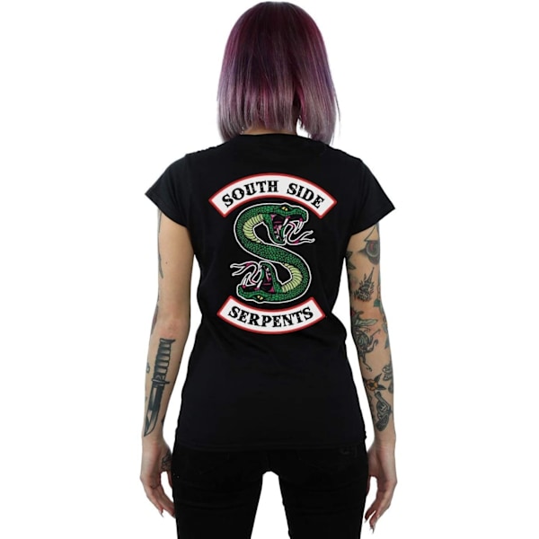 Riverdale Dam/Kvinnor Serpents T-Shirt M Svart Black M