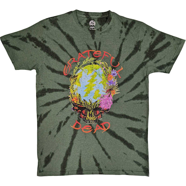 Grateful Dead Unisex Vuxen Forest Dead T-Shirt M Grön/Flerfärgad Green/Multicoloured M