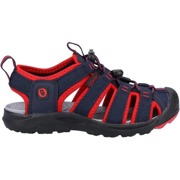 Cotswold Barn/Barn Marshfield Sandaler 2 UK Röd/Blå Red/Blue 2 UK
