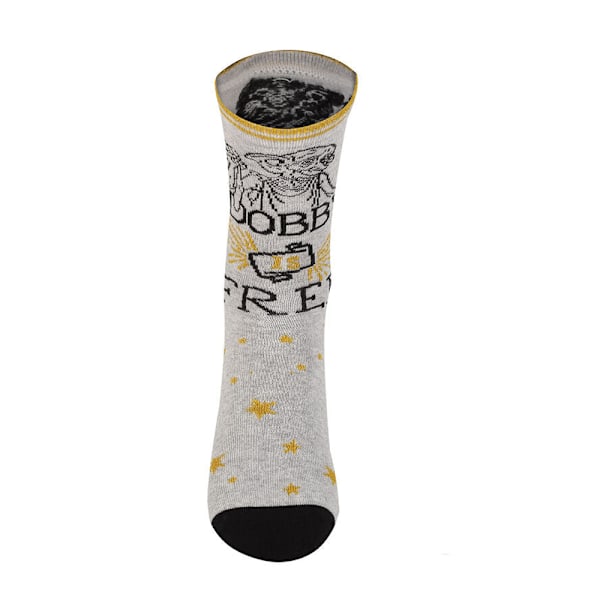 Harry Potter Unisex Vuxen Dobby Is Socks L-XL Grå Grey L-XL