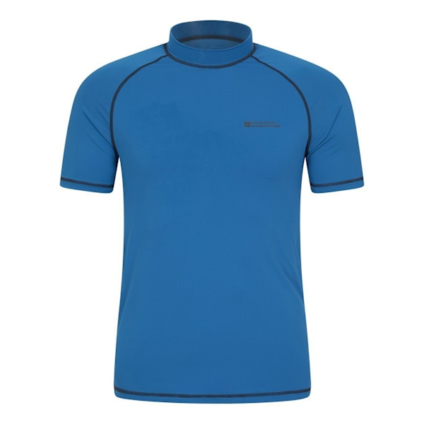 Mountain Warehouse UV-skyddande rashguard för män S blå Blue S